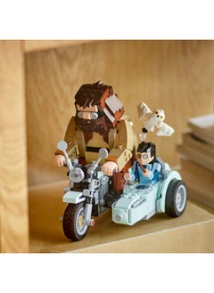 LEGO LEGO Harry Potter Hagrid & Harry’s Motorcycle Ride 76443 Building Set (617 Pieces)  - Image 5