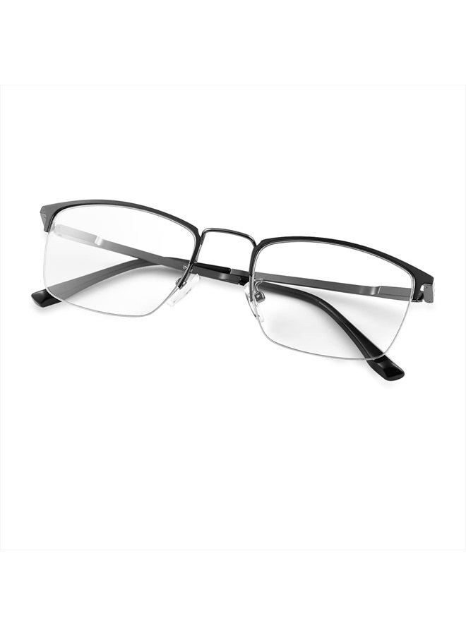 YIMI Photochromic Progressive Multifocus Reading Glasses Spring Hinges Transition Multifocal UV400 Sunglasses Sun Readers Blue Light Blocking Computer Eyeglasses Anti Glare Presbyopia Eyewear for Men Women - Image 2