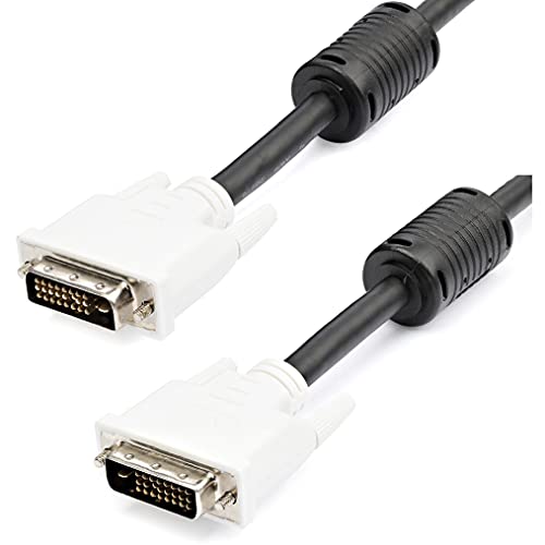 StarTech.com Dual Link DVI Cable - 3 ft - Male to Male - 2560x1600 - DVI-D Cable - Computer Monitor Cable - DVI Cord - Video Cable (DVIDDMM3) - Image 1