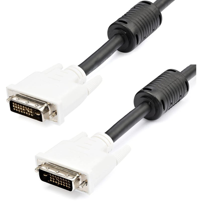StarTech.com Dual Link DVI Cable - 3 ft - Male to Male - 2560x1600 - DVI-D Cable - Computer Monitor Cable - DVI Cord - Video Cable (DVIDDMM3) - Image 5
