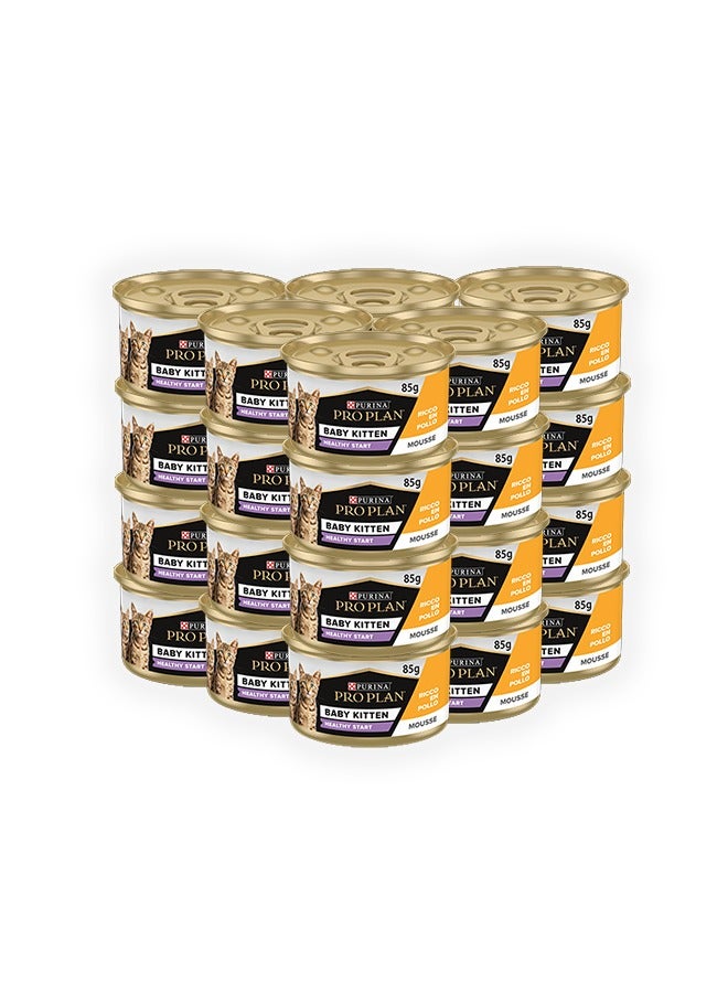 PURINA Pro Plan Baby Kitten Food With Chicken - 85G (Pack Of 24) - Image 1