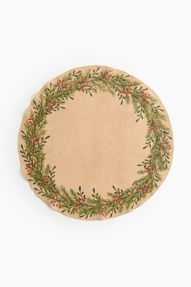 H&M Round jute rug