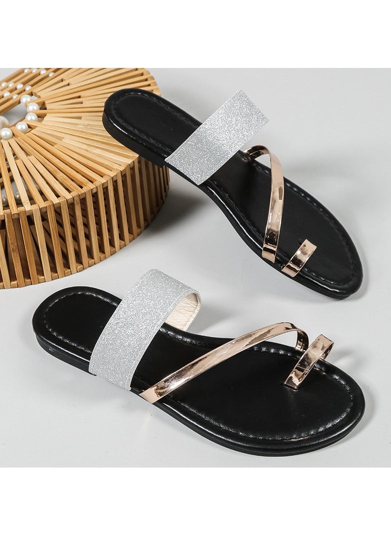 KUYING - Summer Fashion Flat Sandals - Image 1