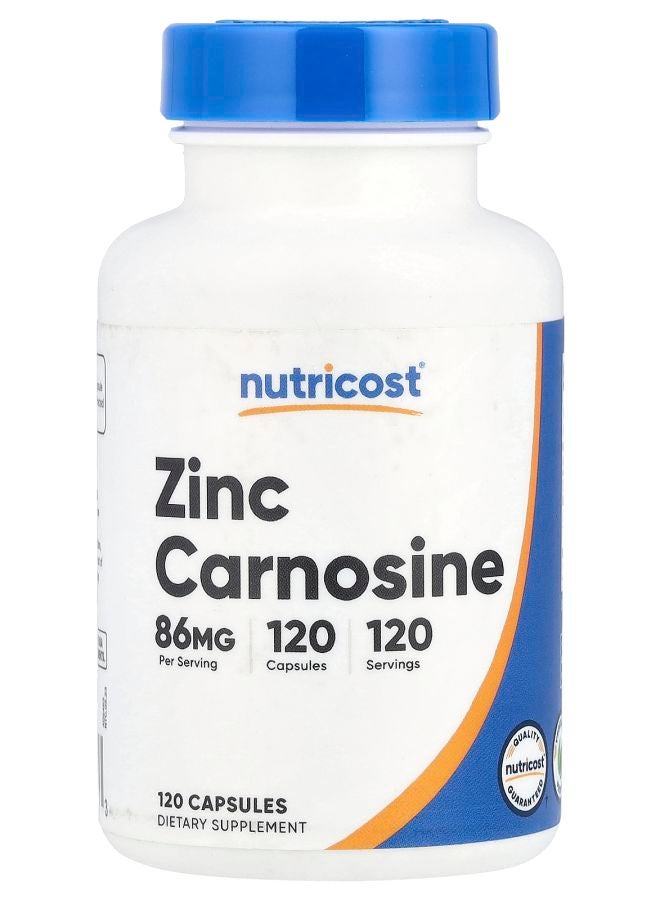 زنك كارنوستين 86 ملغ 120 كبسولة