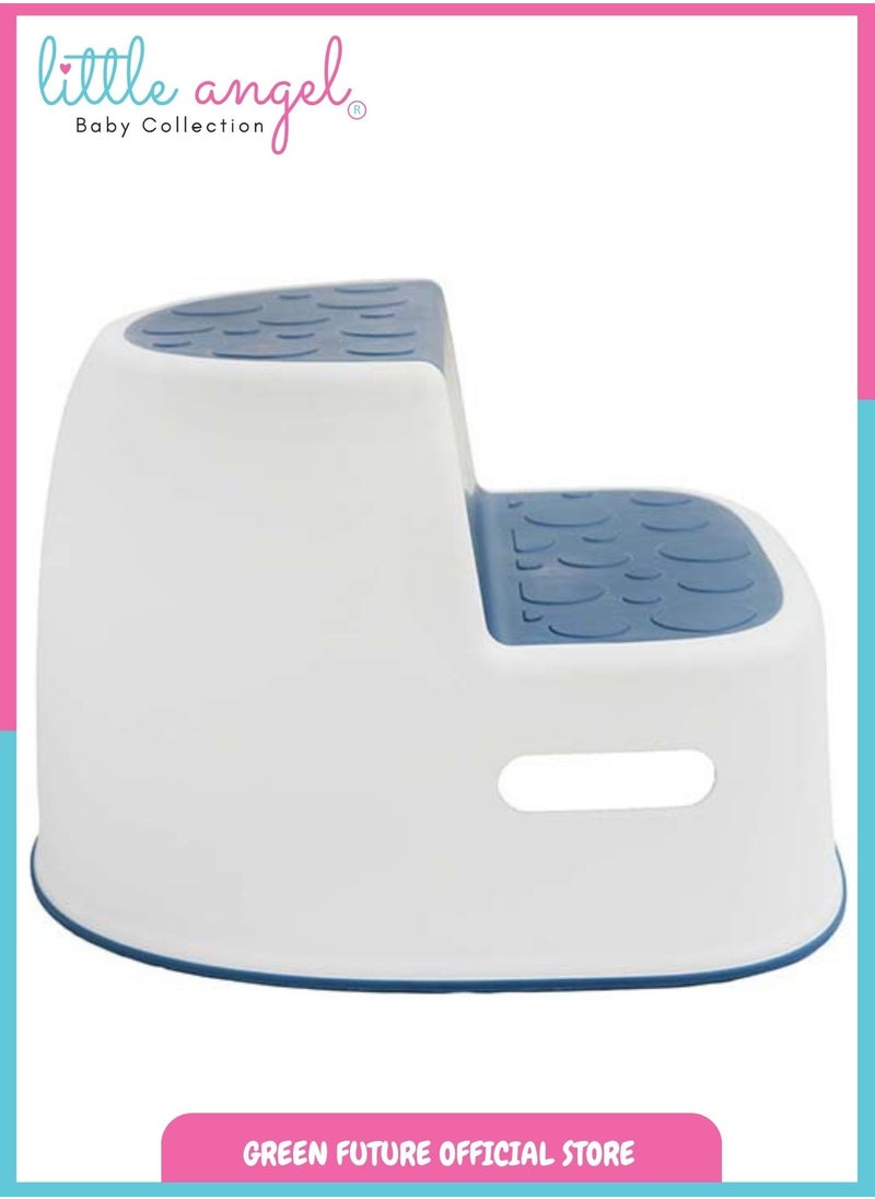 Little Angel - Baby step stool with non-slip surface, ideal for toddlers and kids to use in bathrooms, kitchens, and more. Durable, lightweight, and easy to carry for multiple uses. - Image 1