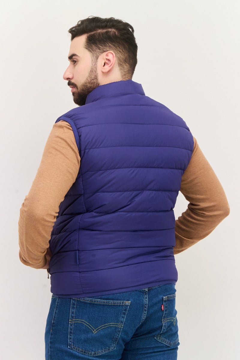 Sorbino Men Quilted Puffer Jacket, Royal Blue  - Image 3