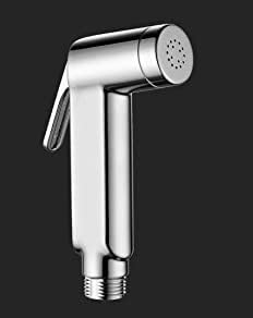 MARCOWARE ABS Light Weight Polished Health Faucet with Ss304 Ultra Flexible Hose and Wall Hook, Silver - Image 4