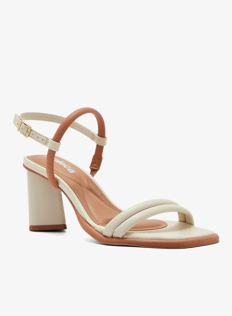 موليكا صنادل بكعب عالٍ مع حزام خلفي - أحذية أنيقة بكعب عالٍ للفتيات والسيدات