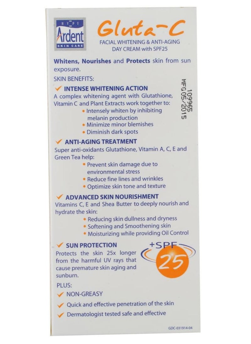 Intense Whitening Facial Day Cream SPF 25 30ml