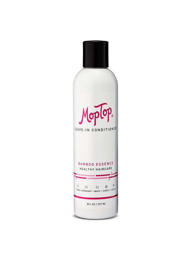MopTop Leavein Conditioner For Fine Thick Wavy Curly & Kinkycoily Natural Hair Anti Frizz Curl Moisturizer Definer & Lightweight Curl Enhancer W/Aloe Great For Dry Hair 8Oz - Image 2