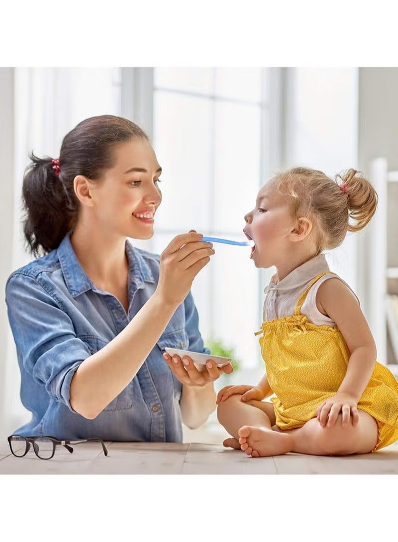 كيريكو ملعقة تدريب تغذية الأطفال المكونة من 4 قطع مع مجموعة الحافظات - Image 5
