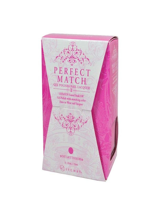 LeChat Perfect Match - Soak off Gel + Matching Nail Polish - (PMS#200 - HEART THROB) - Image 1