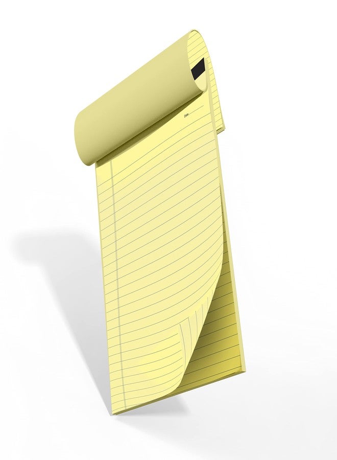 Rousrie FlyBuy Hub - Notepads for Office, school, Premium 70 GSM Paper A4 Size Legal/Wide Ruled Pad, notepads for writing notes, students (50 Pages) (Yellow) - Image 4