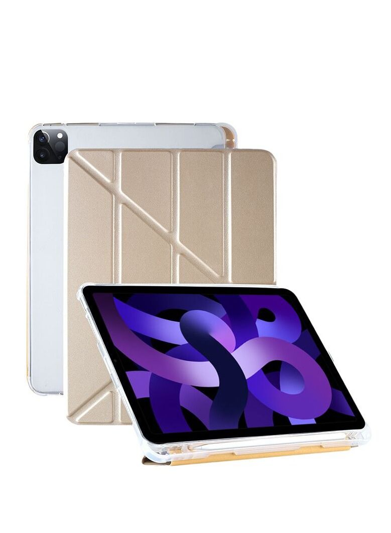 Loquat Golden iPad Soft Shell Low Protective Case With Pen Slot