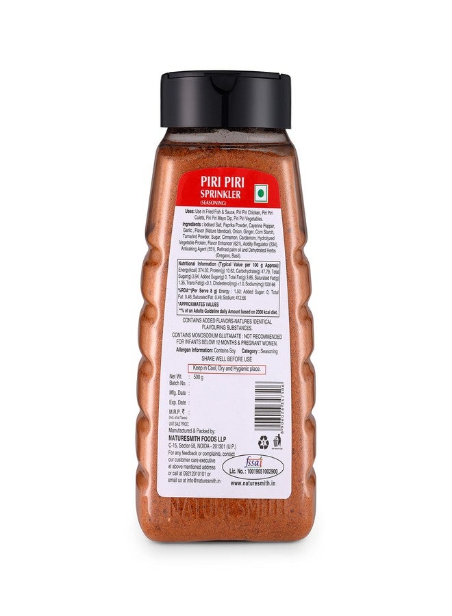 nature smith NATURESMITH PIRI-PIRI SPRINKLER-500g || BIG JAR OF PIRI PIRI SEASONING READY TO USE || - Image 2