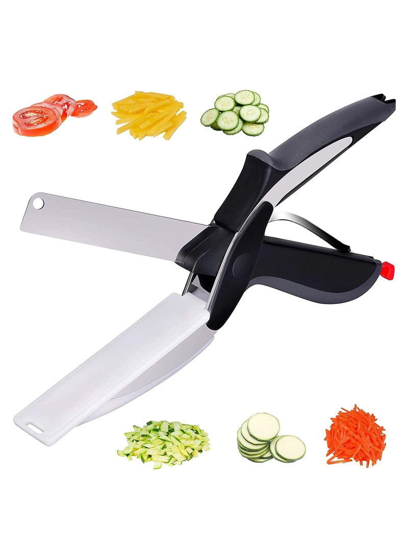 2*1 Smart Food Scissors, Quick and Easy to Use Manual Cutter and Slicer, Clever Cutter - pzsku/Z18DEF507F703D289E862Z/45/_/1732615885/43c1cc0c-47c4-4919-a518-8cdd8b876a9f