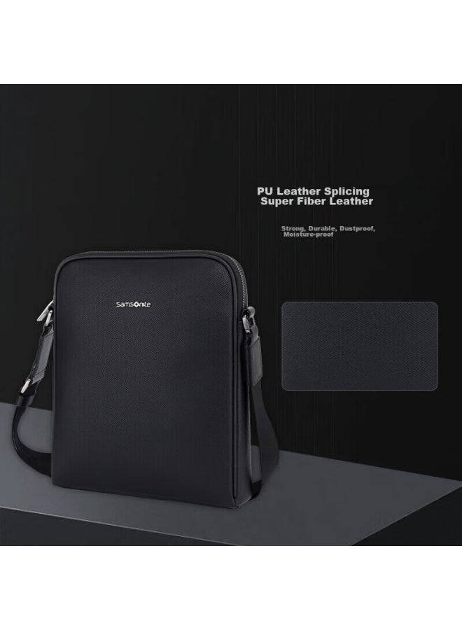 Samsonite Men's Handbag, Can Hold Ipad, Casual Commuter Crossbody Briefcase, Qixi Gift, Tk3 - Image 2