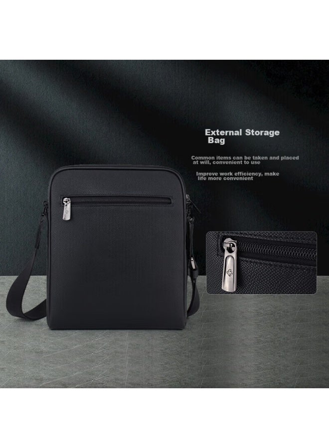 Samsonite Men's Handbag, Can Hold Ipad, Casual Commuter Crossbody Briefcase, Qixi Gift, Tk3 - Image 4