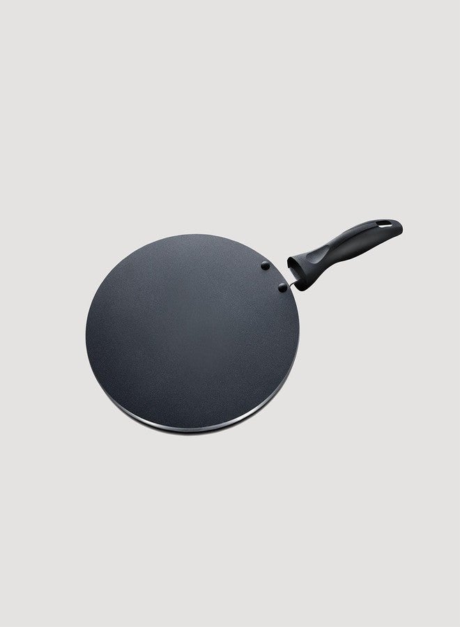 Anjali Diamond Classic Aluminium Non Stick Multi Utility Tawa Super No.11, Black - Image 2