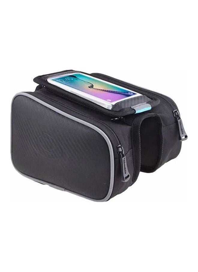 Generic - Bicycle Frame Pannier Black Front Bag for Cycle - Image 1