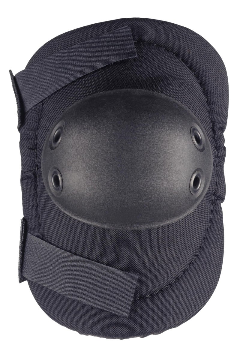 Alta Safariland ALTA 53010.00 AltaFLEX Elbow Protector Pad, Black Cordura Nylon Fabric, AltaGrip Fastening, Flexible Cap, Round, Black (One Pair) - Image 5