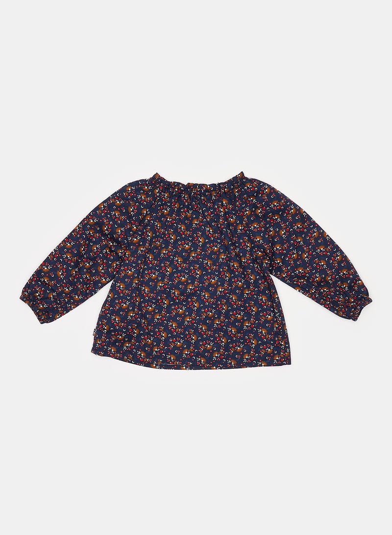 Okaidi Red Shirt for Girls - Image 2