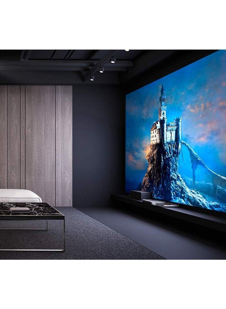Venus - VENUS 4K Portable Projector/Image Size 100 Inches/Distance 2.95 Meters/Built-in Speaker - White - Image 1