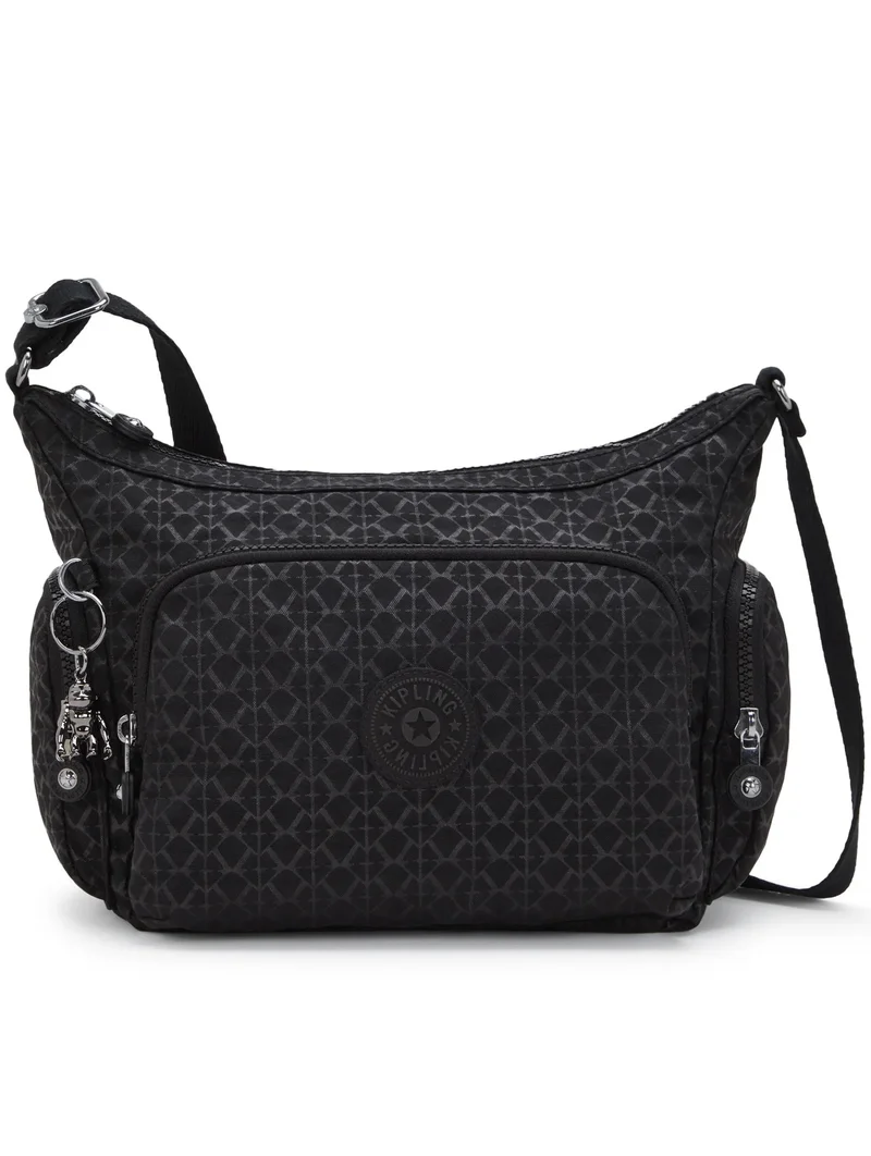 kipling Gabbie S Medium Female Crossbody Bag - Signature Emb
