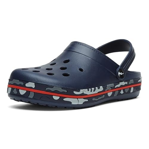 Campus Men's GC-4001 NAVY/RED Clogs - 7UK/India GC-4001 - Image 1