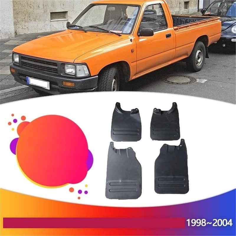 QASULER Car Mudguards for Toyota HiLux 1998-2004 - Image 4