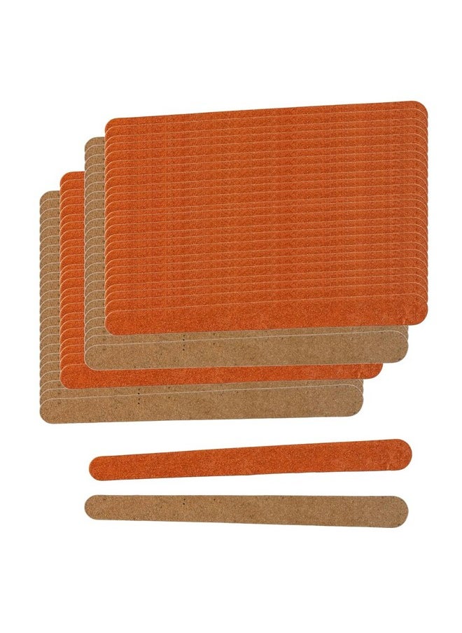 Vakly 144 Nail File Emery Boards Dual Sided 180 Grit Nail Buffering Files Professional Compact Reusable Double Sided Tool For Manicure And Pedicure Shaping And Smoothing Finger And Toenails (144)  - Image 1