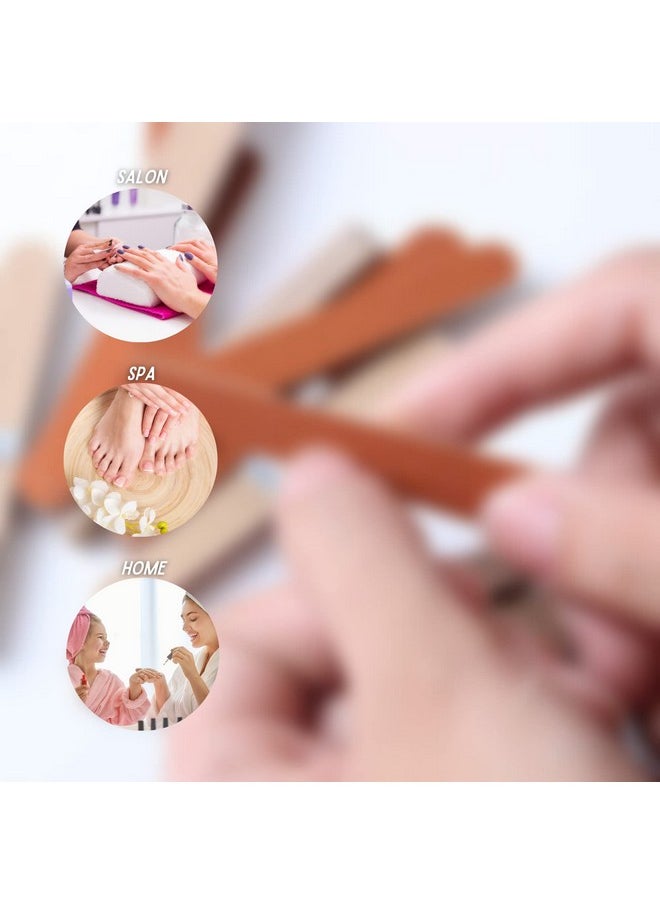 Vakly 144 Nail File Emery Boards Dual Sided 180 Grit Nail Buffering Files Professional Compact Reusable Double Sided Tool For Manicure And Pedicure Shaping And Smoothing Finger And Toenails (144)  - Image 4