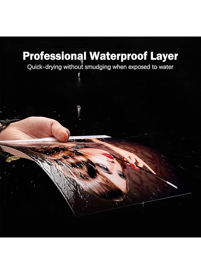 erorex A4 Rc High Gloss Photo Paper For Printer Photograph Print Paper 210*297Mm White Glossy 20 Sheets - Image 5