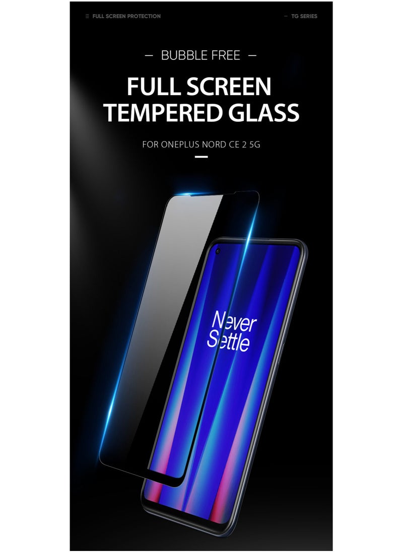 DUX DUCIS - DUX DUCIS Tempered Glass Screen Protector For Oneplus Nord CE2 5G  - Black - Image 1
