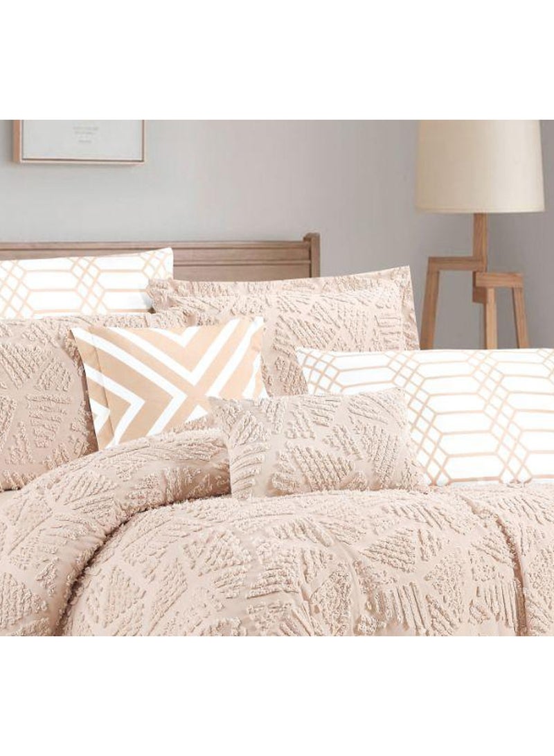Double quilt set, soft material, exclusive and new design, 8 pieces, size 220*240 cm  - Image 3