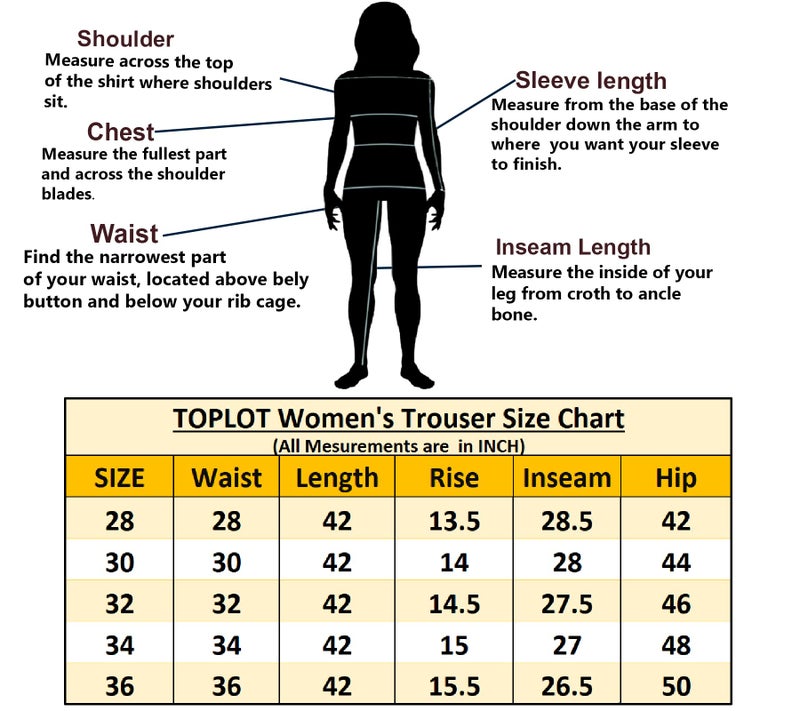 TOPLOT Women’s High-Waisted Trousers | Tailored Wide-Leg Pants | Casual & Formal Wear | Chic and Elegant Look (Women-Trouser-5230-Black-30) - Image 3
