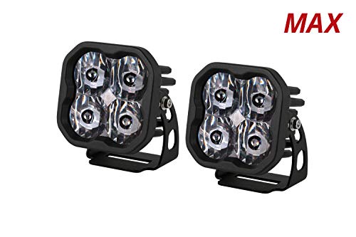 Diode Dynamics SS3 SAE White Max LED Pod pair Flood - Image 3