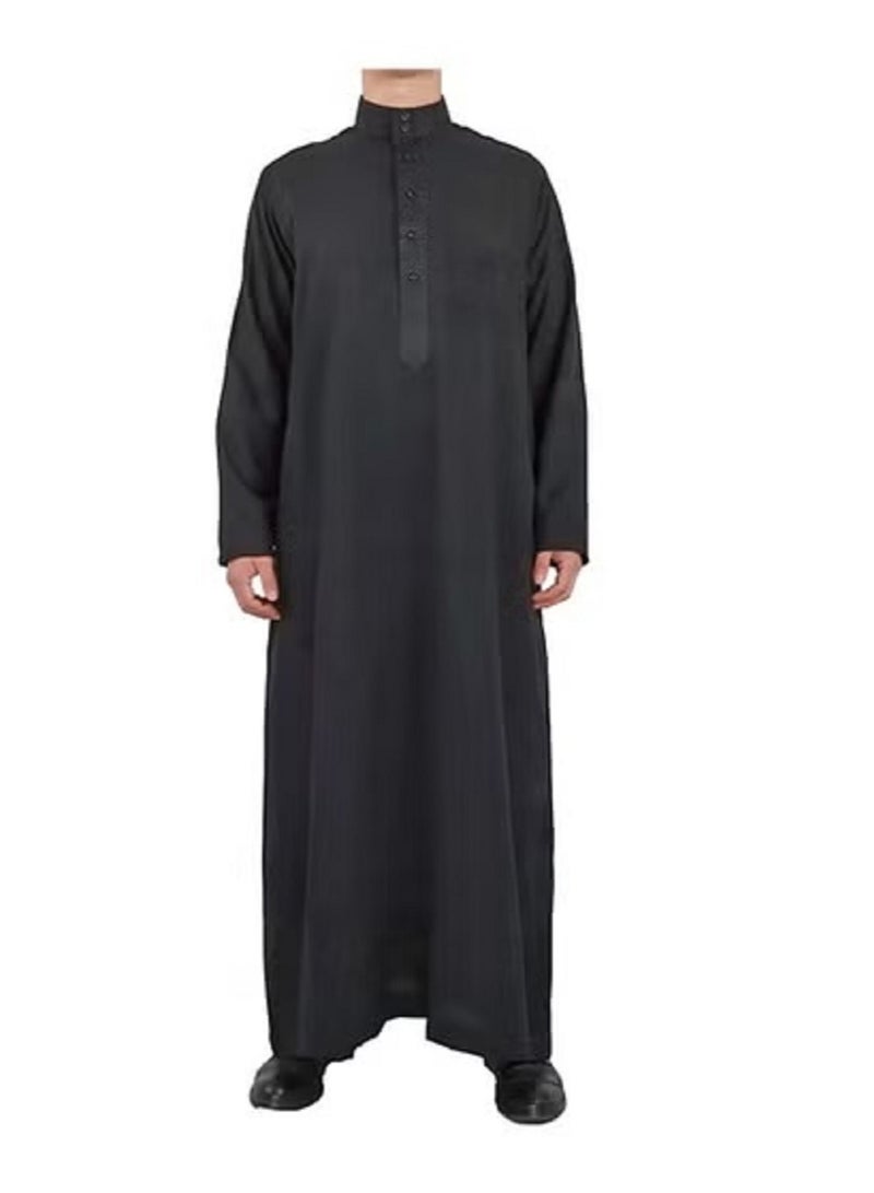 ثوب عربي رجالي بأكمام طويلة [مقاس اكس لارج ]
