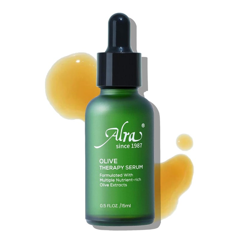 Alra Olive Therapy Serum for Face Acne Treatment for Face with 22 Olive Extracts Face Serum Reduces Redness  Acne Rapidly Clear Breakout for Teens Adults fit Oily  AcneProne Skin 05 oz15ml
