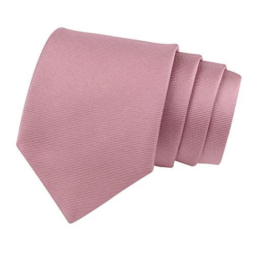 Kovove Kavove The Essentials Self Striped peach Necktie For Men - Image 3
