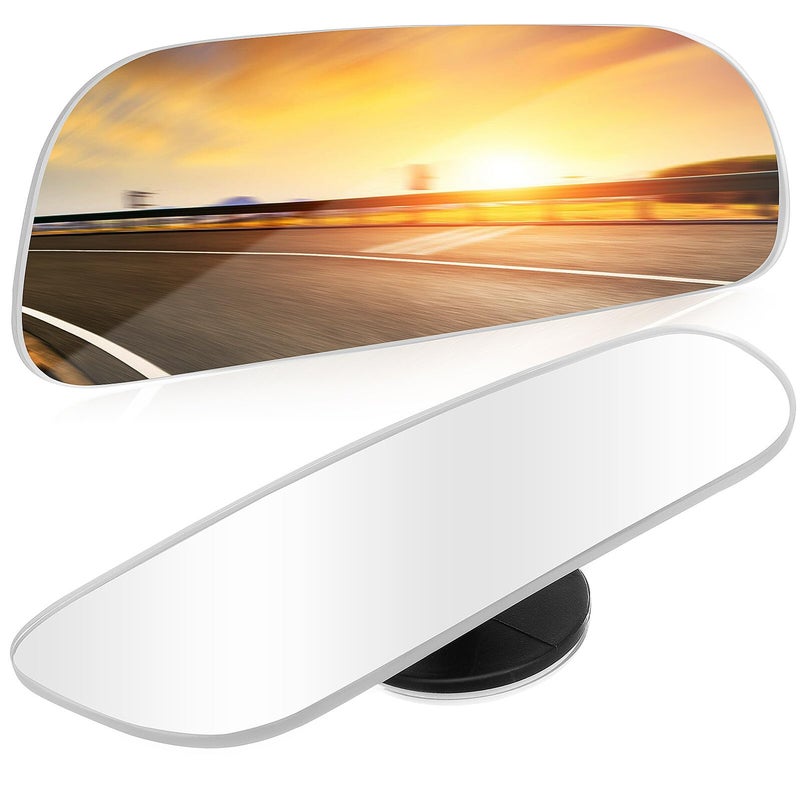 Adjustable Blind Spot Mirror for Trucks and Cars Adhesive Auxiliary Rearview Side Mirror - Image 2