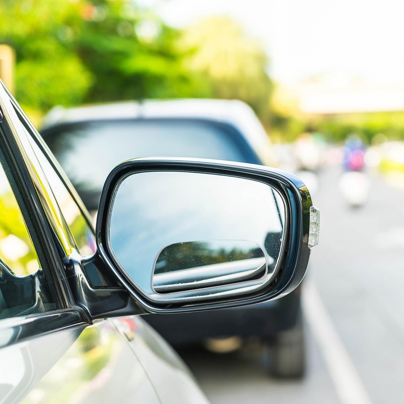 Adjustable Blind Spot Mirror for Trucks and Cars Adhesive Auxiliary Rearview Side Mirror - Image 3