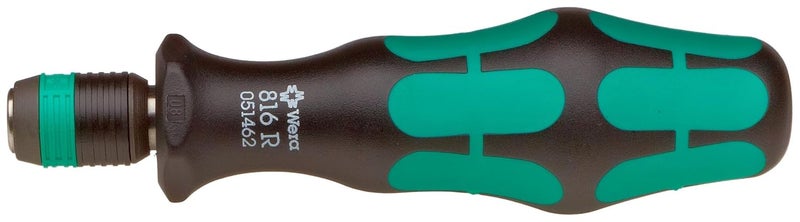 Wera 05073540001 Kraftform 816 R SB Hexagon Premium Plus Bitholding Screwdriver, Rapidator Quick-Release Chuck, Bayonet Blade, 1/4" Head, 119mm Blade Length - Image 2