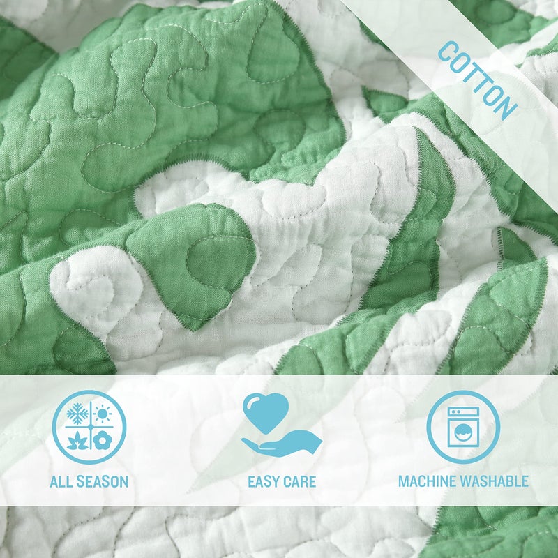 Tommy Bahama - Standard Sham  Cotton Bedding with Envelope Closure  Breathable Home Decor (Molokai Green  21x27) - Image 5