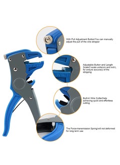 Generic QAZ Self Adjusting Cable Wire Insulation Stripper Cutter Automatic Tool  Heavy Duty  Work for Cable 02 MM to 6 MM  MT02DX  - Image 3