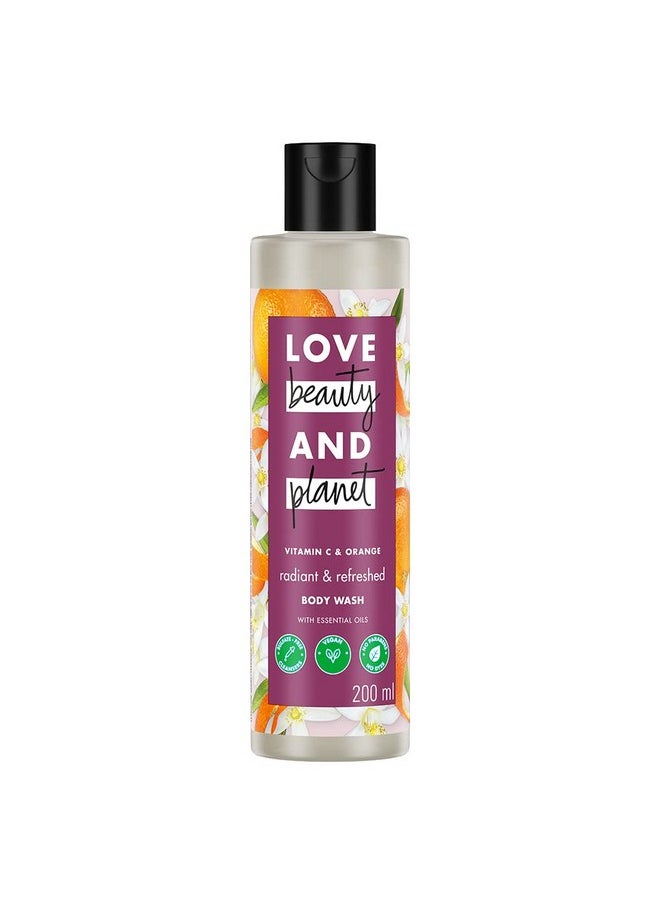 Vitamin C & Orange Body Refreshing Body Wash|Natural Shower Gel For Glowing Skin,200Ml - pzsku/Z18E08E29699BE4069E9EZ/45/_/1735817025/f0a2cb40-a822-41fe-8727-52edc23a281b