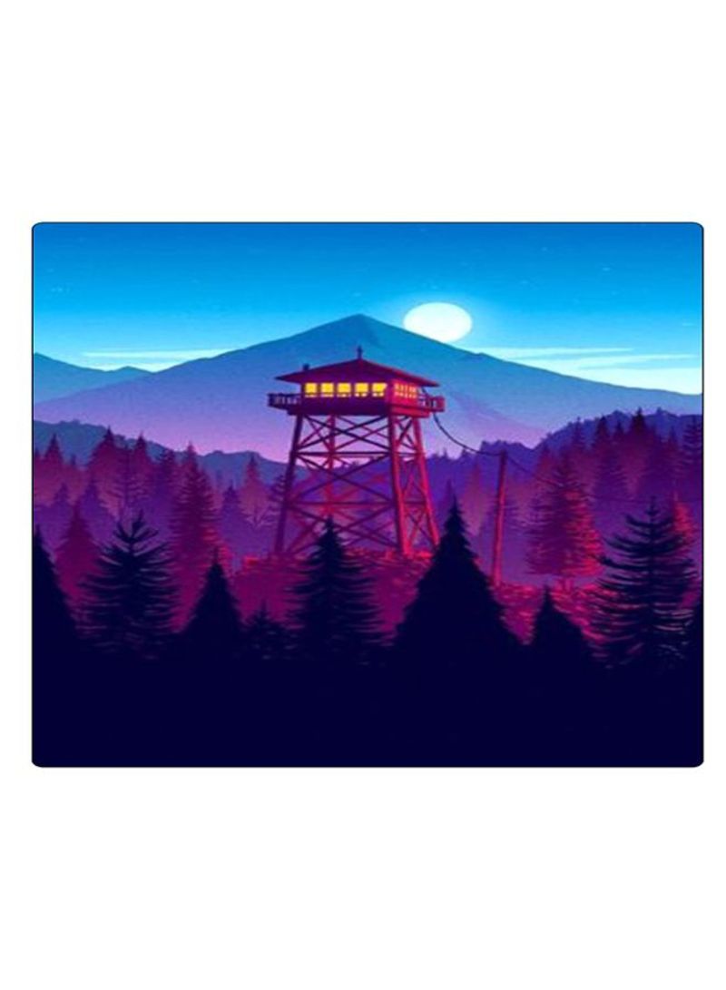 RKN Printed Anti-Slip Gaming Mouse Pad Multicolor