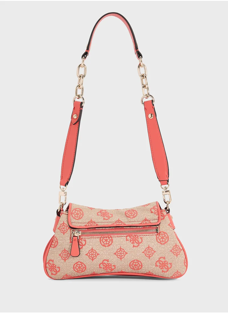 GUESS Beyza Flap Shoulder Bag