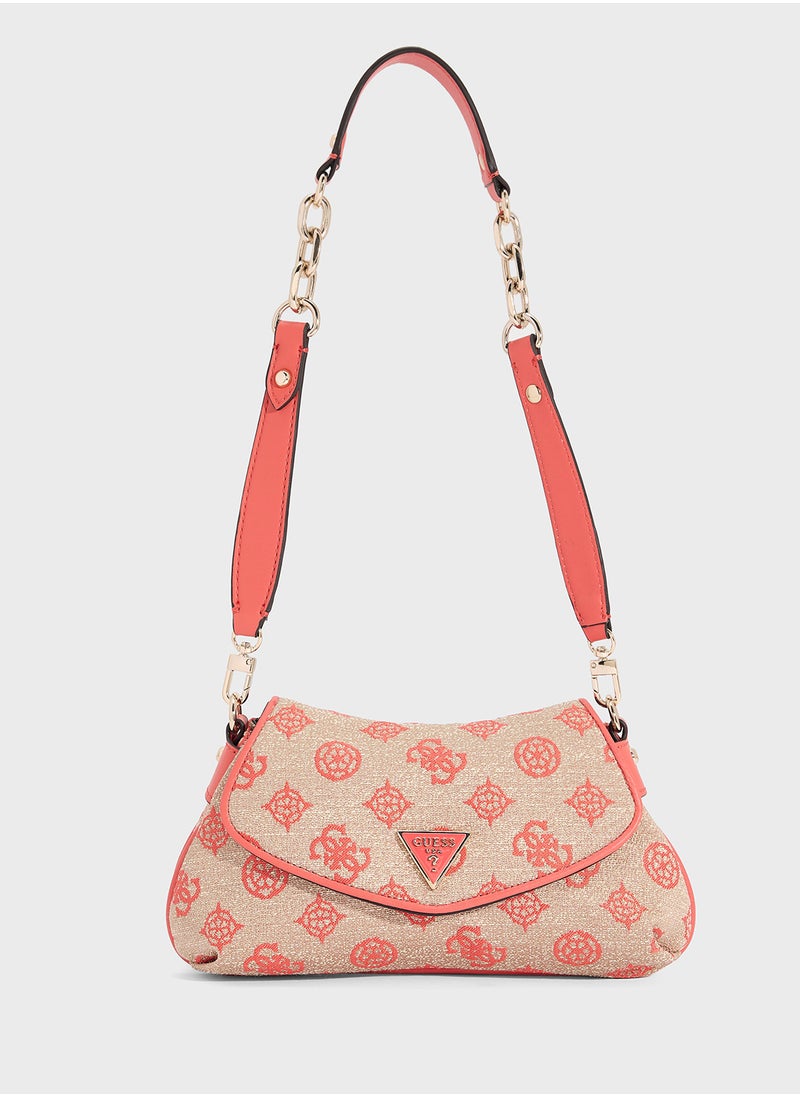 GUESS Beyza Flap Shoulder Bag  - Image 1
