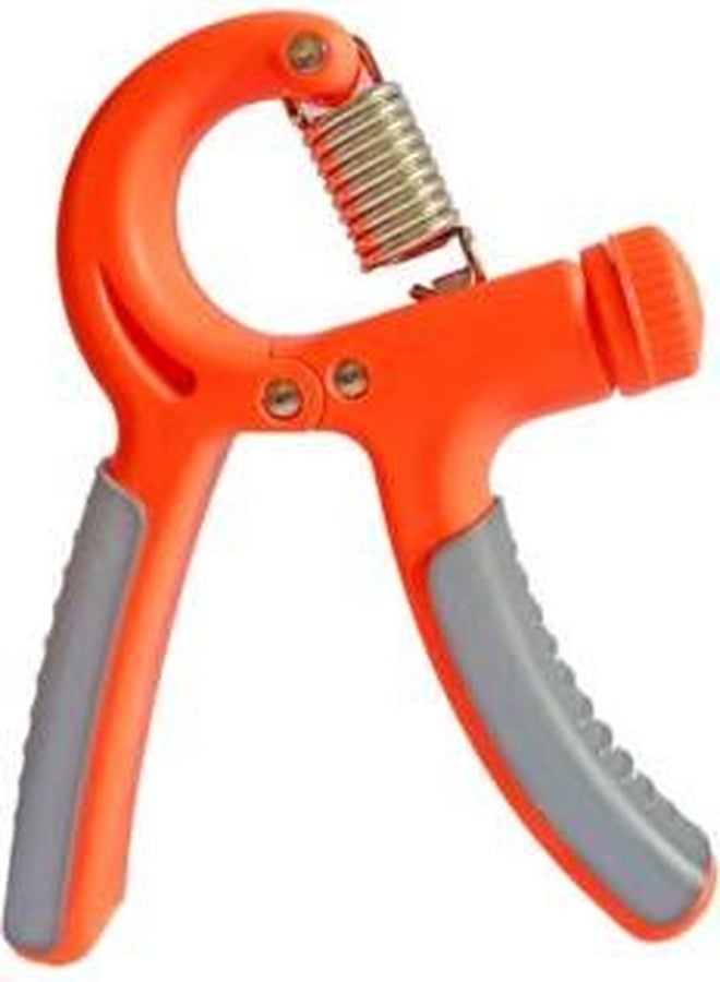 ANKARO Orange Grey PVC Strengthener Trainer Adjustable Hand Grip (Pack of 1)…